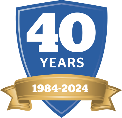 Taurus 40-year anniversary logo